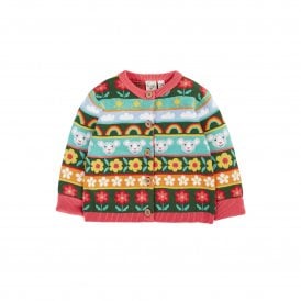 Robyn Mouse Fairisle Cardigan