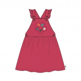 Rose Flowers Isla Dungaree Dress