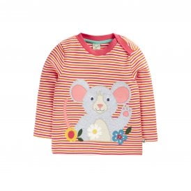 Sunset Stripe Mouse Orion Circular Top