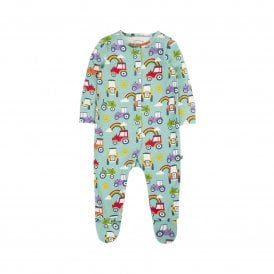 Terrific Tractors Lovely Babygrow