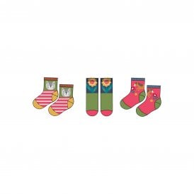 Wild Shetland Little Socks 3 Pack