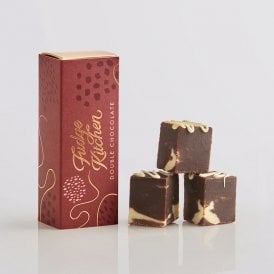 Double Chocolate Trio Fudge Slider