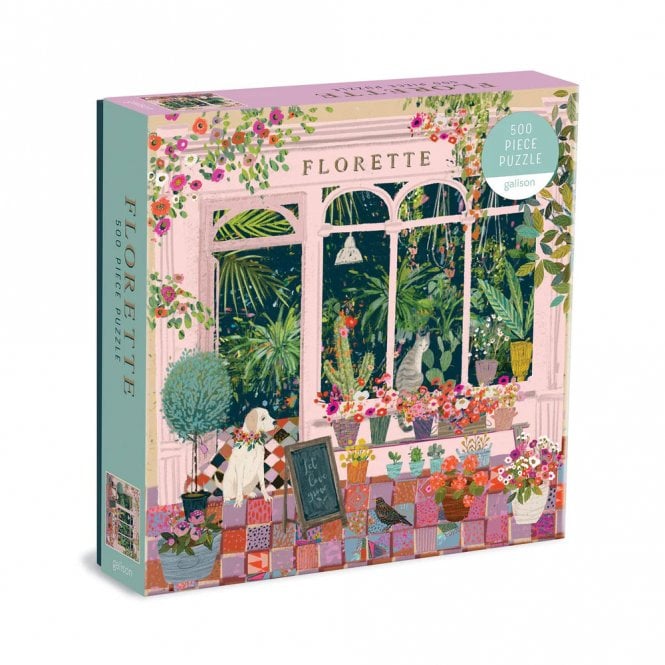 Galison Florette 500 Piece Jigsaw Puzzle