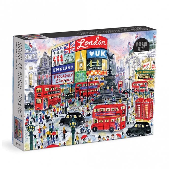 Galison Michael Storrings London 1000 Piece Jigsaw Puzzle