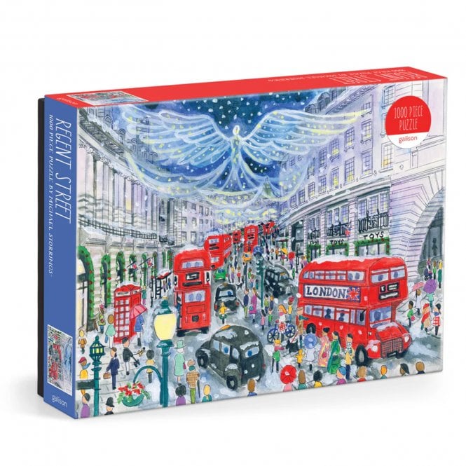 Galison Michael Storrings Regent Street 1000 Piece Jigsaw Puzzle