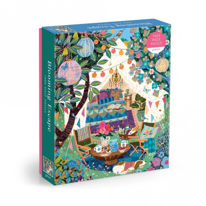 Galison Victoria Ball Blooming Escape 1000 Piece Puzzle 