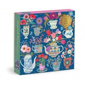 Victoria Ball Potted Teacups 500 Piece Foil Puzzle