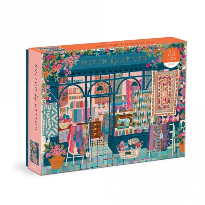 Galison Victoria Ball Stitch by Stitch 1000 Piece Puzzle