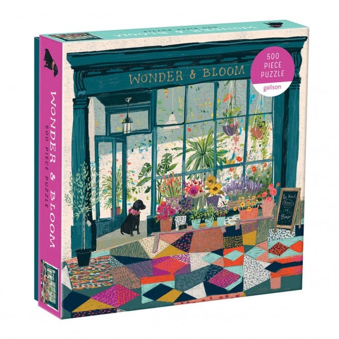 Galison Wonder & Bloom 500 Piece Jigsaw Puzzle