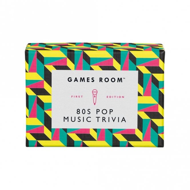 Games Room 80s Pop Music Trivia Game
