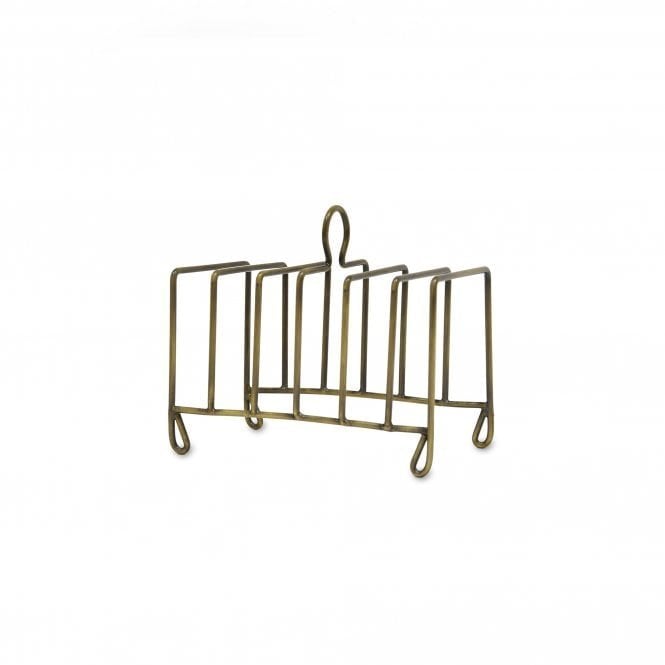 Garden Trading Brompton Antique Brass Toast Rack