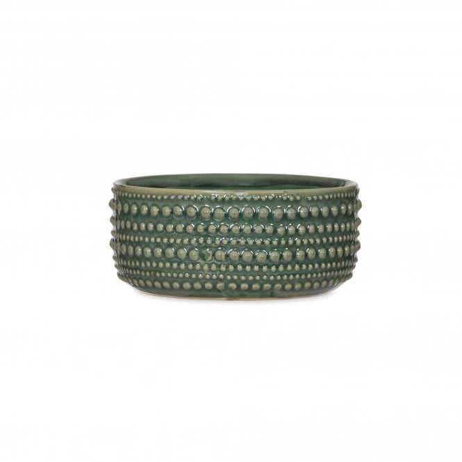Garden Trading Castello Medium Ceramic Bowl Green