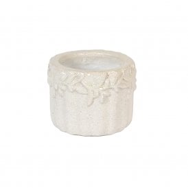 Cetara White Pot 13cm