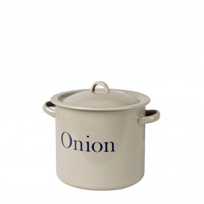 Garden Trading Enamel Truffle Onion Storage Pot