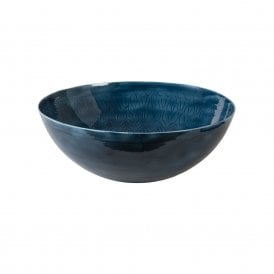 Fiskardo Blue Serving Bowl