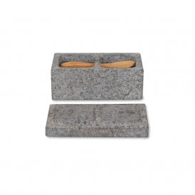 Granite Salt and Pepper Pinch Pot