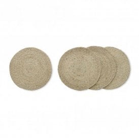Heyford Set of 4 Natural Jute Placemats