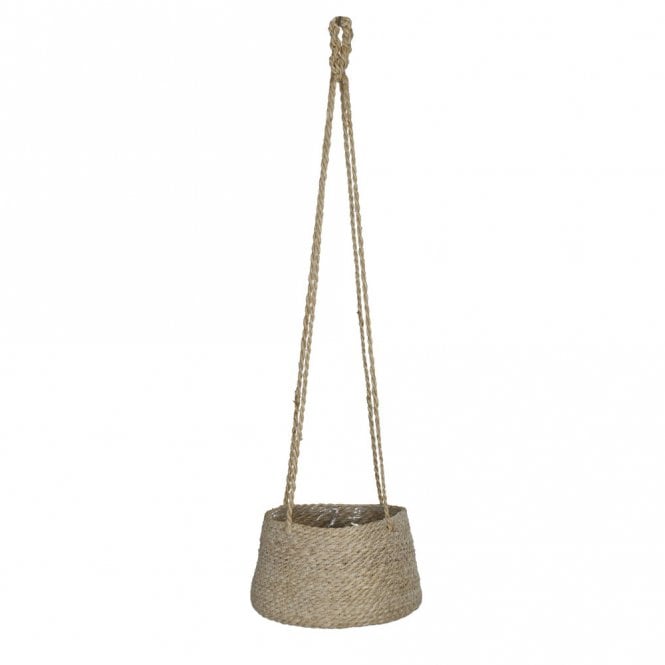 Garden Trading Jute Tapered Hanging Plant Pot