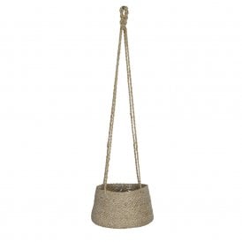 Jute Tapered Hanging Plant Pot