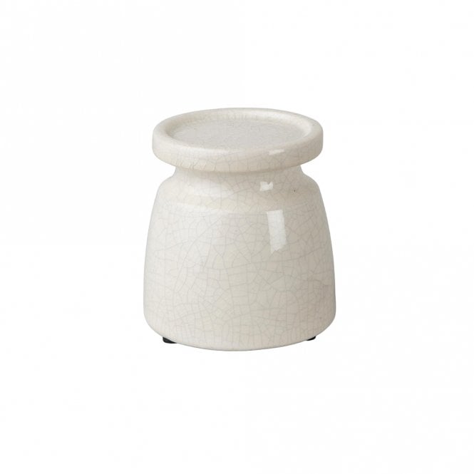 Garden Trading Ravello White Candle Holder Small