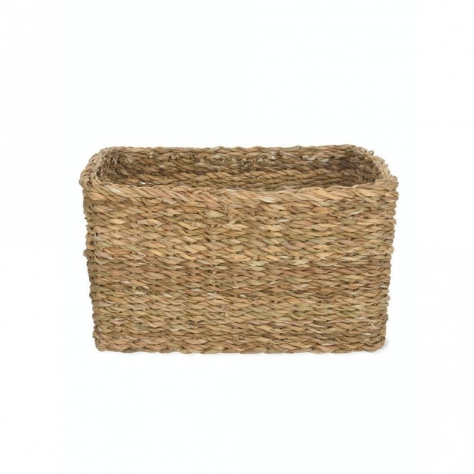 Garden Trading Seagrass Rectangular Brading Basket - Medium