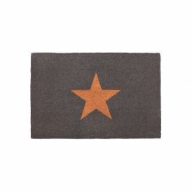 Star Charcoal Coir Doormat Small