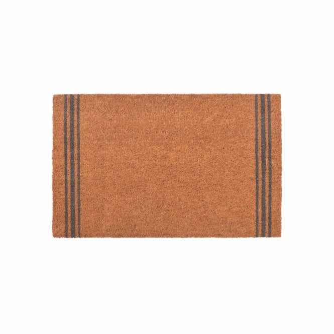 Garden Trading Triple Stripe Natural Coir Doormat Small