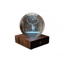 Stag Amber Crystal Light