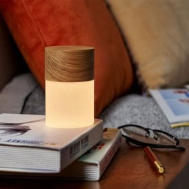 Walnut Large Lemelia Light