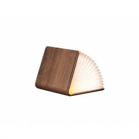 Walnut Super Mini Smart Book Light - Palm Edition