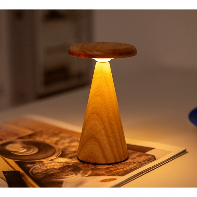 Gingko Design White Ash Mini Sylvia Lamp