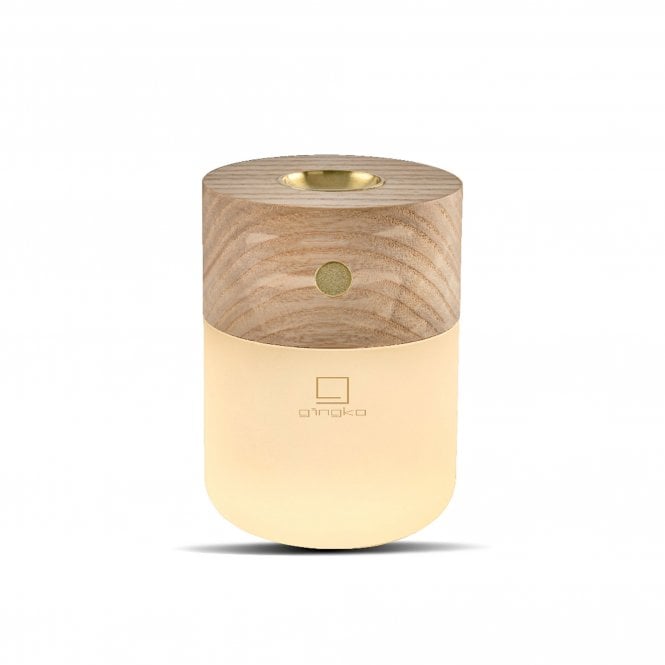 Gingko Design White Ash Smart Diffuser Lamp