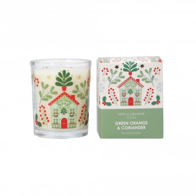 Gisela Graham Alpine House Scented Pot Candle - Mini