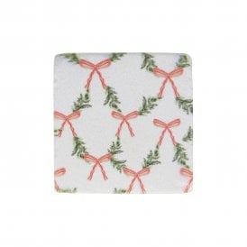 Bows & Branches Resin Coaster