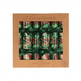 Holly Box of 6 Luxury Crackers