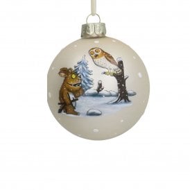 The Gruffalo's Child With Owl Glass Bauble