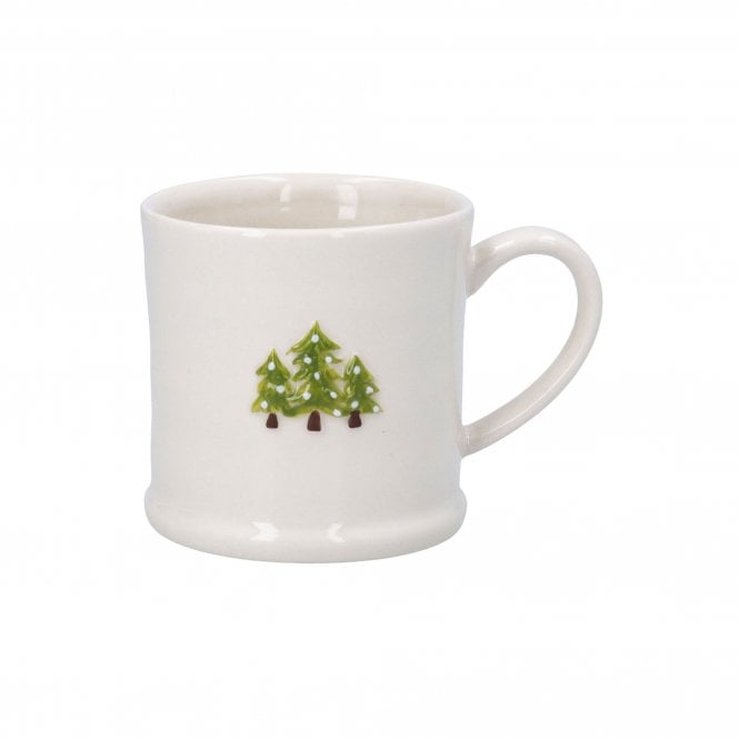 Gisela Graham Trees Stoneware Mini Mug