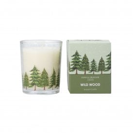 Trees Wild Wood Scented Pot Candle - Mini