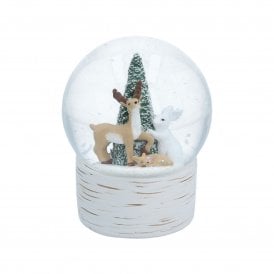 Woodland Animals Snow Globe - Large