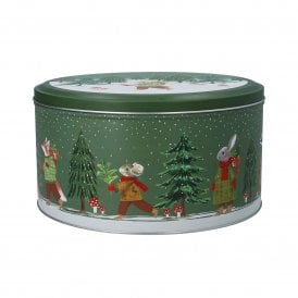 Woodland Scene Cake Tin