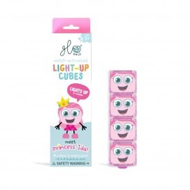 Pink Light up Sensory Cubes - Princess Ida