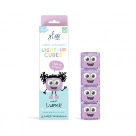 Purple Light up Sensory Cubes - Lumi