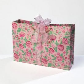 Pink Peony Shopper Gift Bag