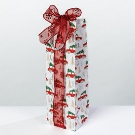 Taxi White Bottle Bag