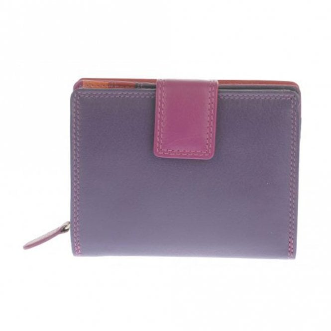 Golunski Ladies Leather Small Wallet Purse - China Rose