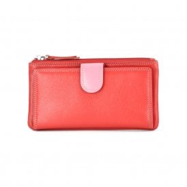 Ladies Leather Wallet Purse - Candy