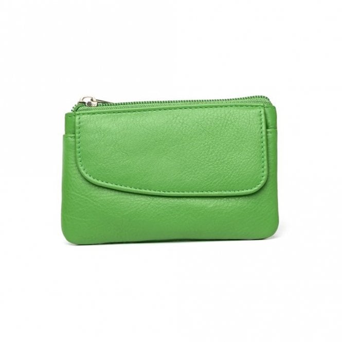 Golunski Ladies Nappa Leather Green Coin Purse