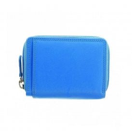 Ladies Zip Wallet Purse - Cobalt