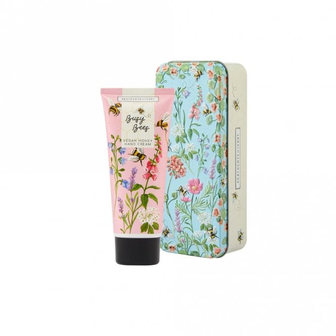 Heathcote & Ivory Busy Bees Vegan Honey Hand Cream Tin