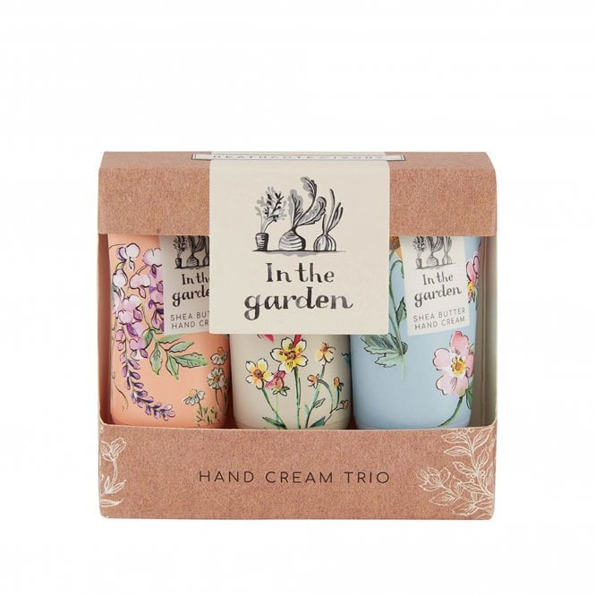 Heathcote & Ivory In The Garden Hand Cream Trio